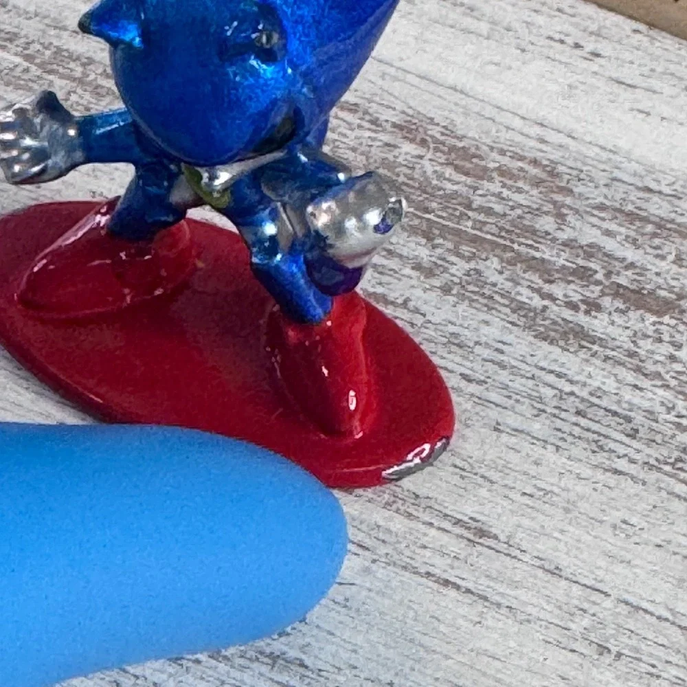 Sega Sonic the Hedgehog Lot Metal Diecast Figures & SquishMe‎ Jada Toys